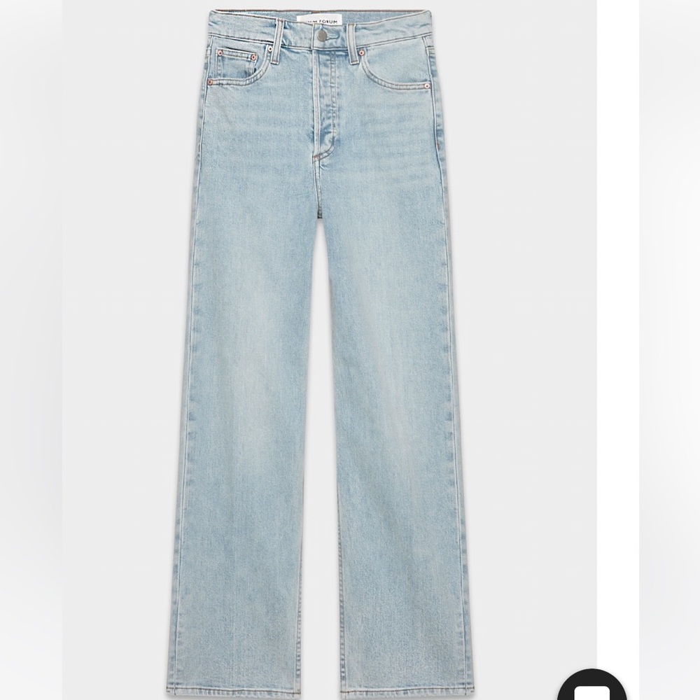 Aritzia/Denim Forum The Arlo Hi-rise Straight Jean